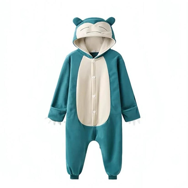 Hooded Character Onesie Pajamas for Adults and Kids