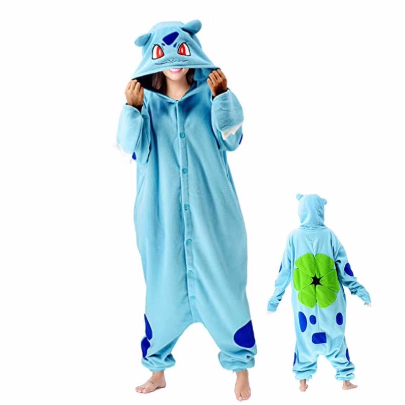 Hooded Character Onesie Pajamas for Adults and Kids