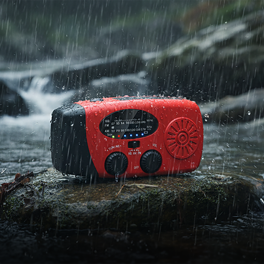 Multifunctional Portable Solar Emergency Radio