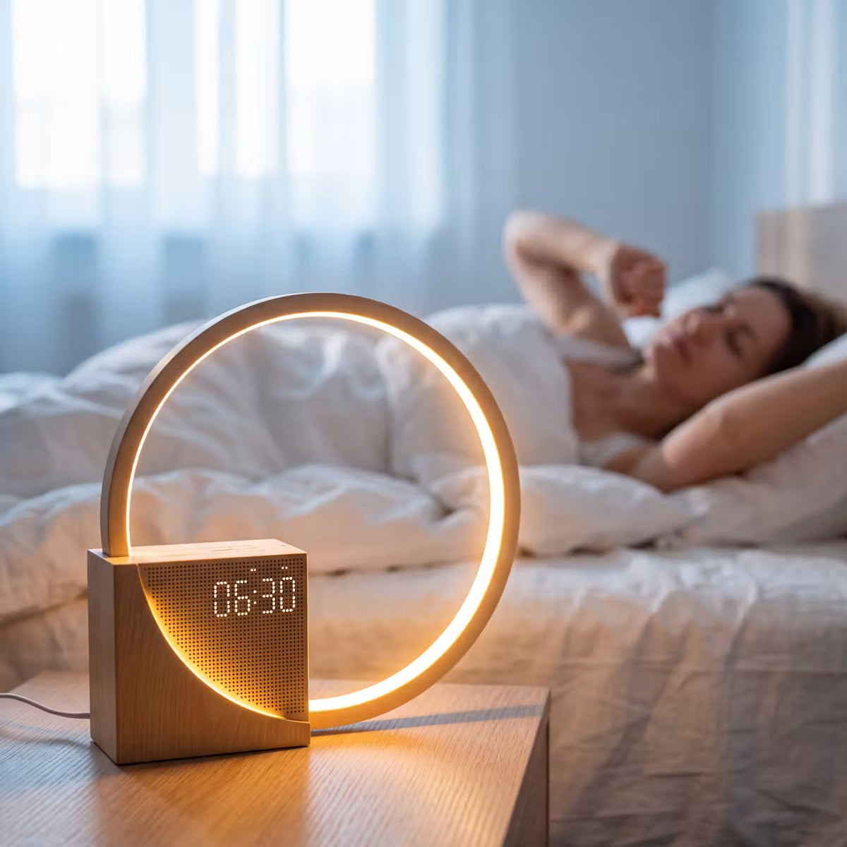 Sunrise Alarm Clock with 20 Soothing Sounds