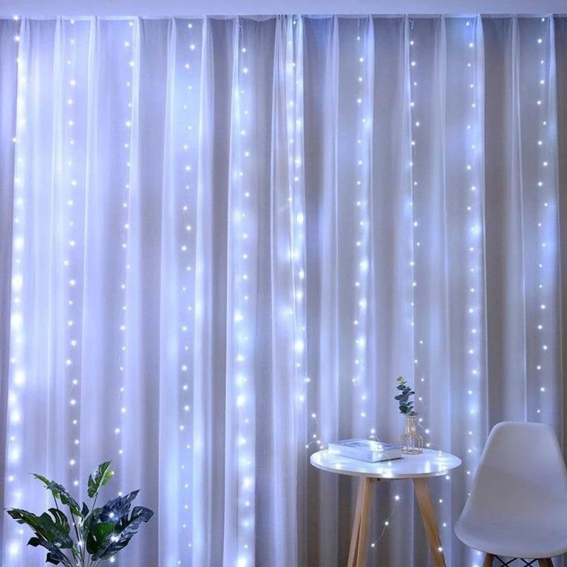 CurtainLights: Easy to Install Cozy LED String Curtain Lights