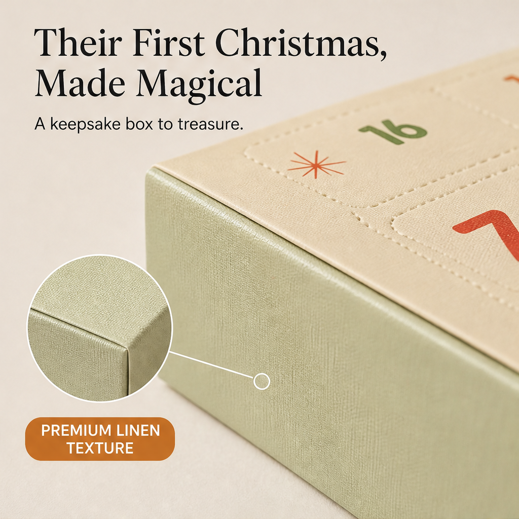 24-Day Baby Advent Calendar with Sensory Toys