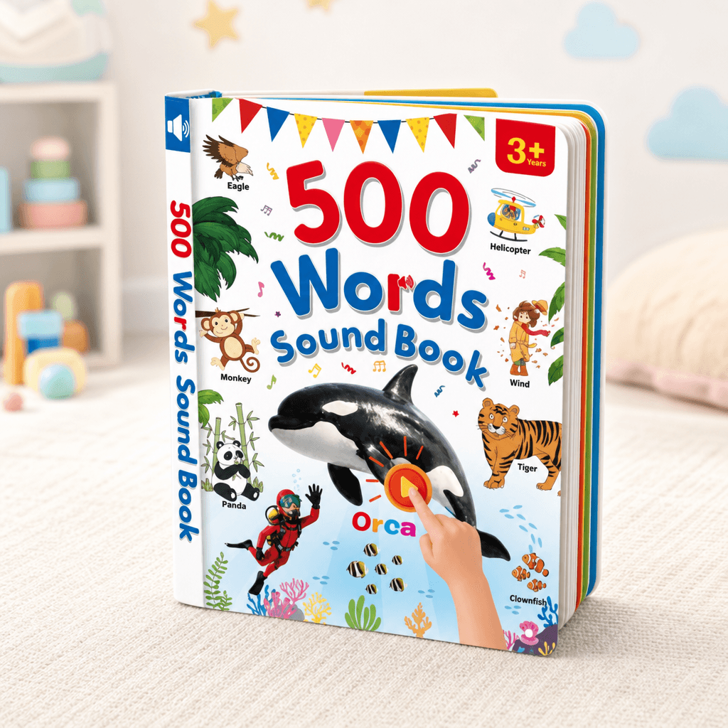 Interactive Sound Book for Building Kids' English Vocabulary