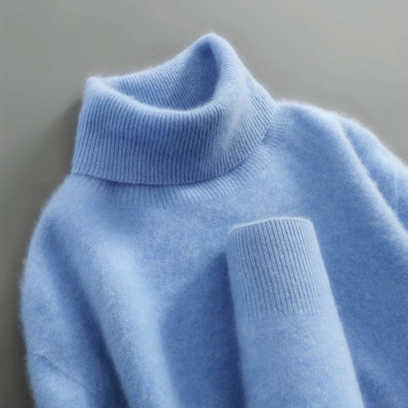 Merino Wool Turtleneck for Women
