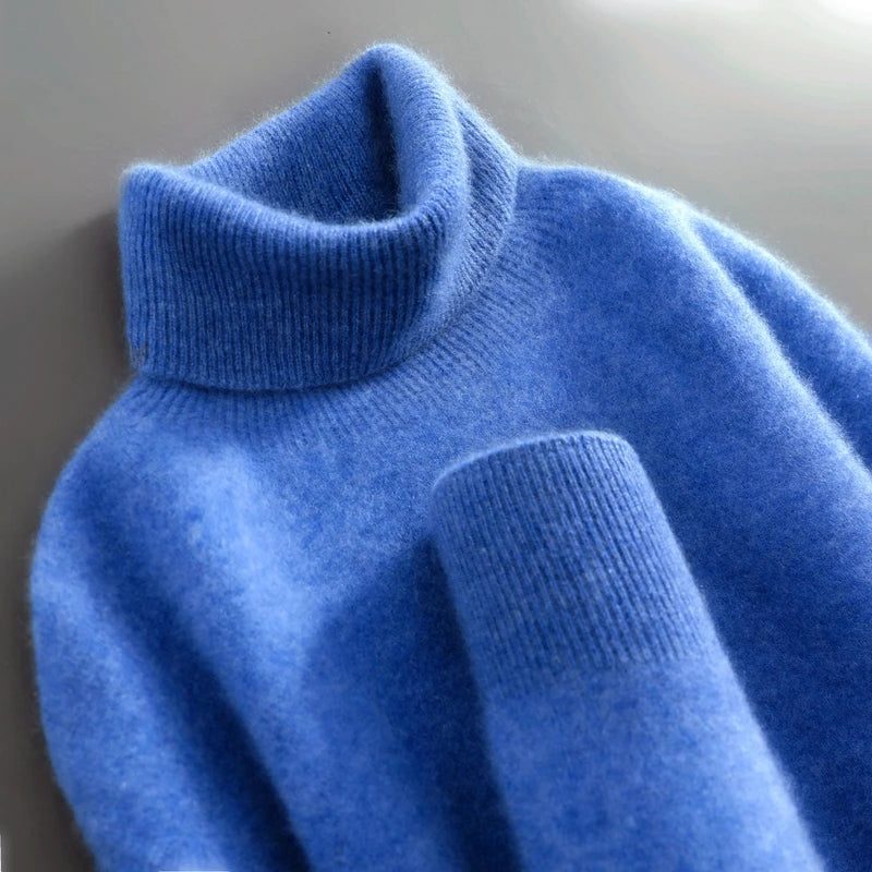 Merino Wool Turtleneck for Women