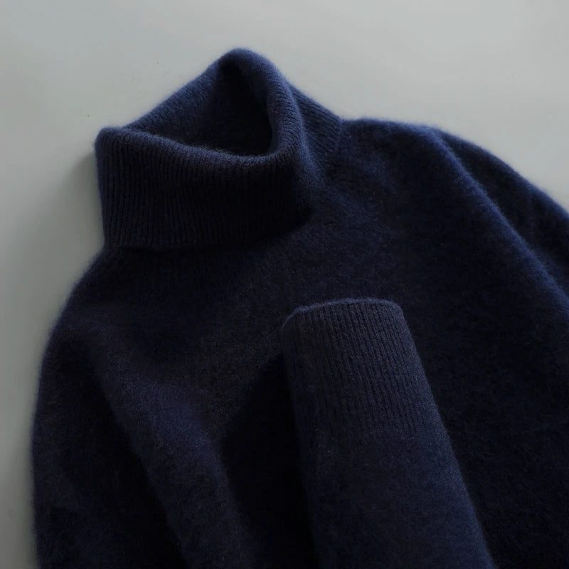 Merino Wool Turtleneck for Women