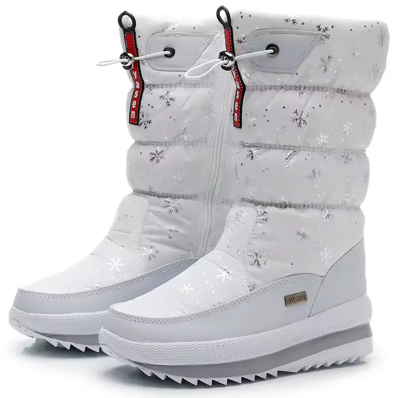 Snow Boots for Women | Waterproof Insulated Winter Pull-On
