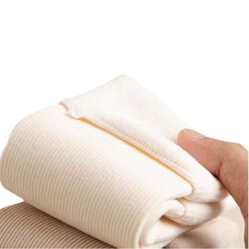 Thick Mid-Calf Socks – Warm & Solid Color