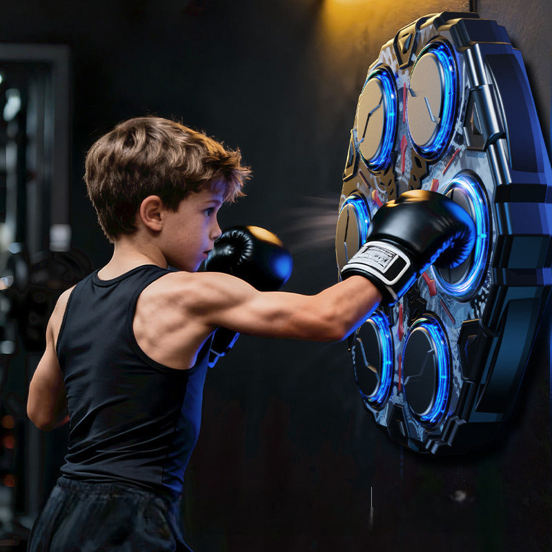Interactive Smart Music Boxing Machine