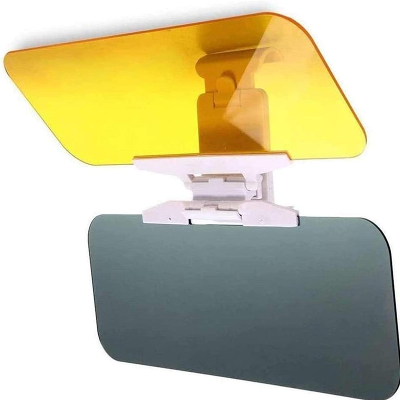 Anti-Glare Sun Visor – Comfortable Day & Night Driving