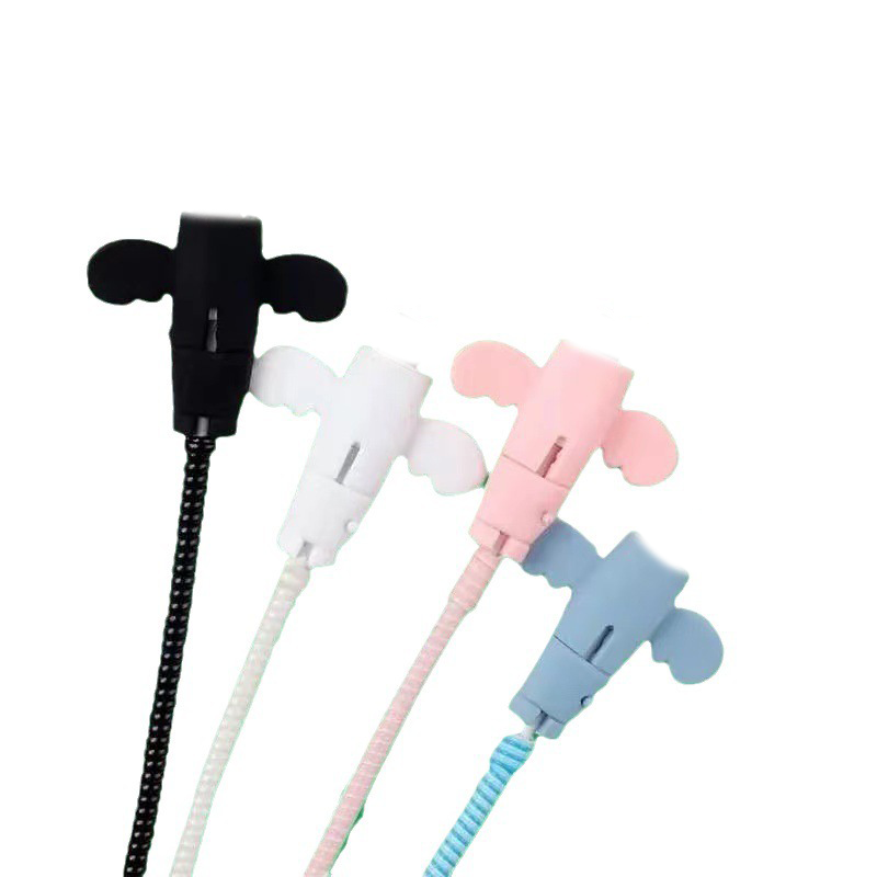 4-Pack Cartoon Cable Protector for Charging Cables