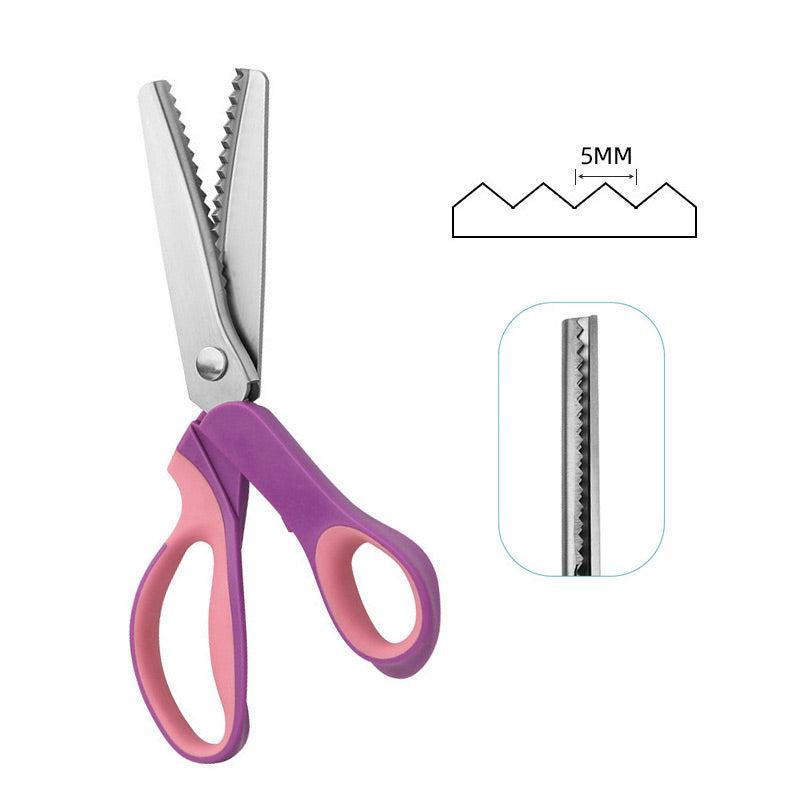 Multipurpose Zigzag Pinking Scissors