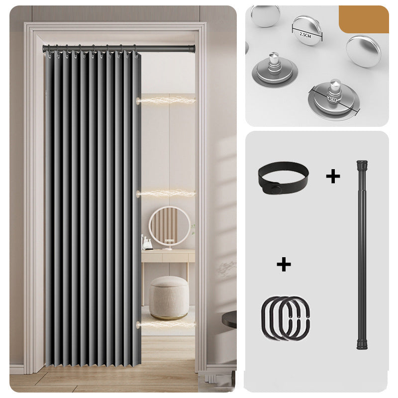 Door Curtain Without Drilling