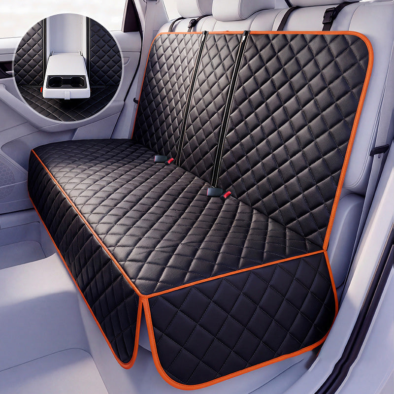 Foldable Dog Car Seat – Waterproof Oxford, Protective & Comfortable