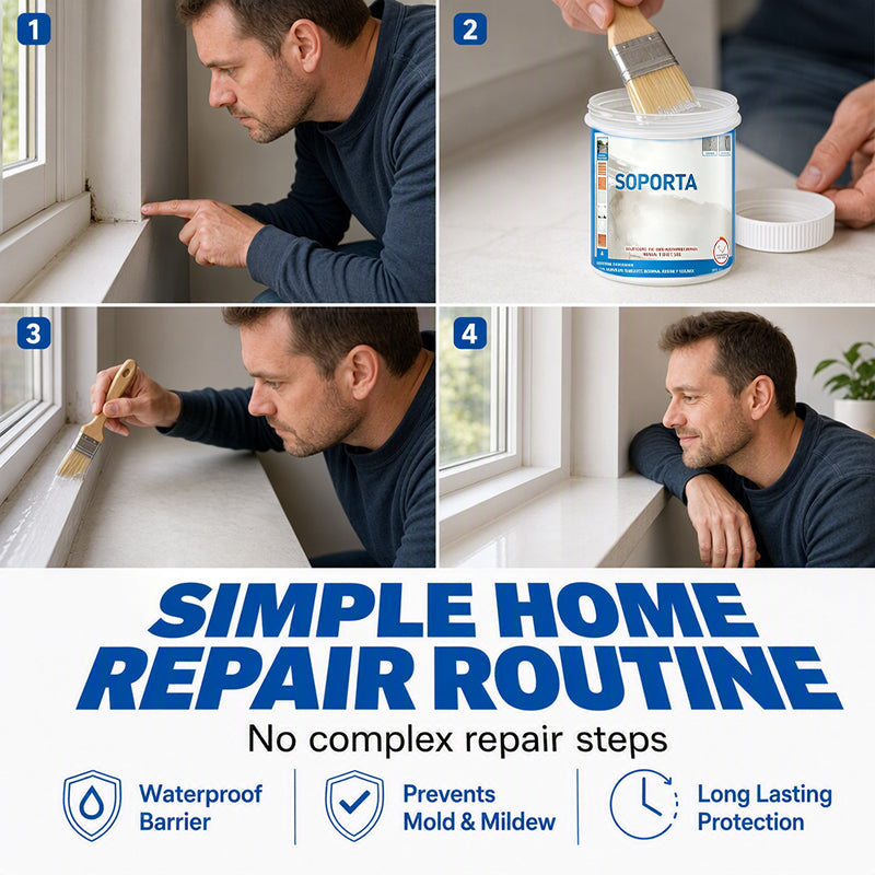 Clear Repair Sealant - Multi-Surface, Brush-On, Moisture-Resistant