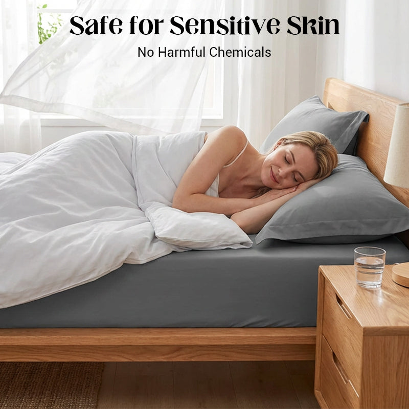 3-Piece Soft Sheet Set with Easy and Secure Fit