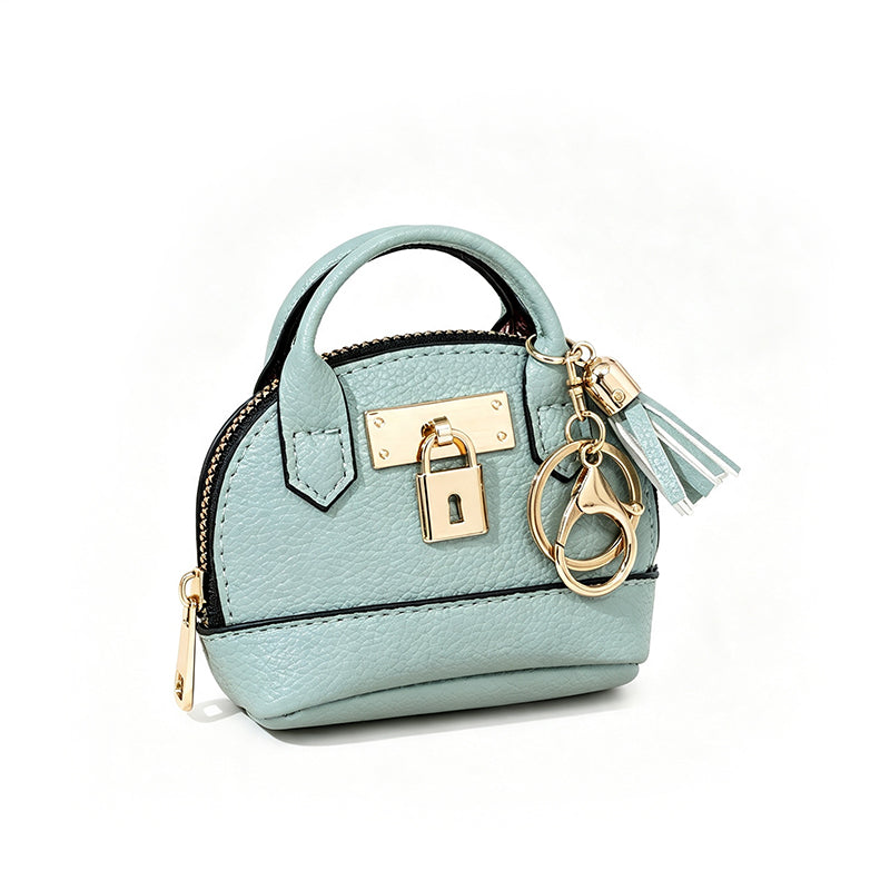 Mini Shell Bag Keychain Coin Purse