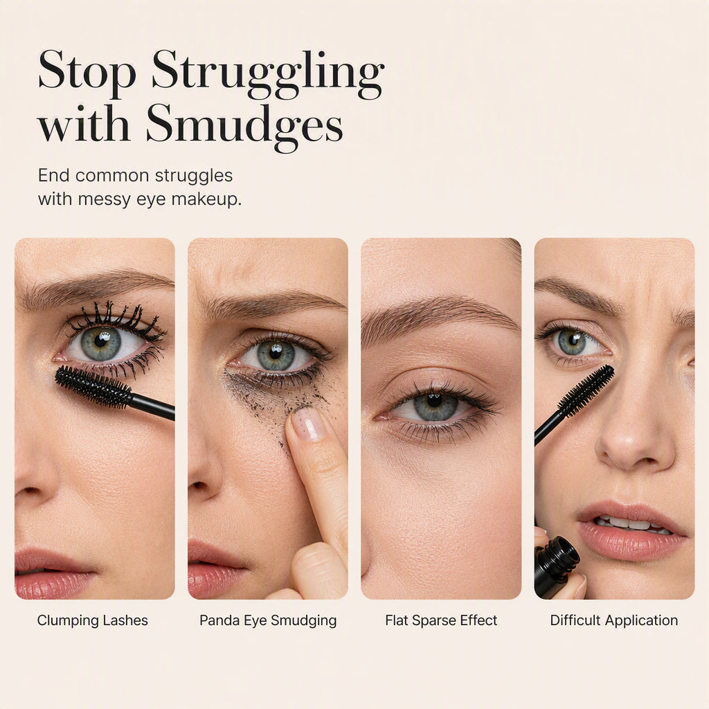 Waterproof Volumizing Mascara with Double Brush