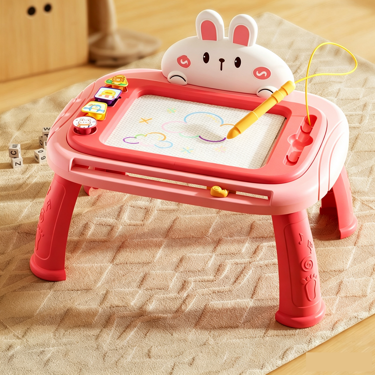 Kids Magnetic Drawing Board – Dust-free, Colorful, Safe