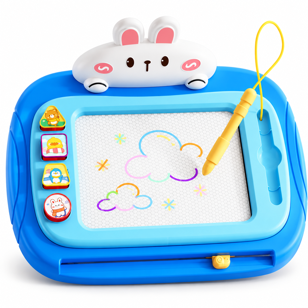 Kids Magnetic Drawing Board – Dust-free, Colorful, Safe