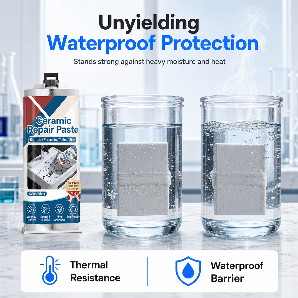 Fast-Drying Repair Paste for Tiles and Ceramics
