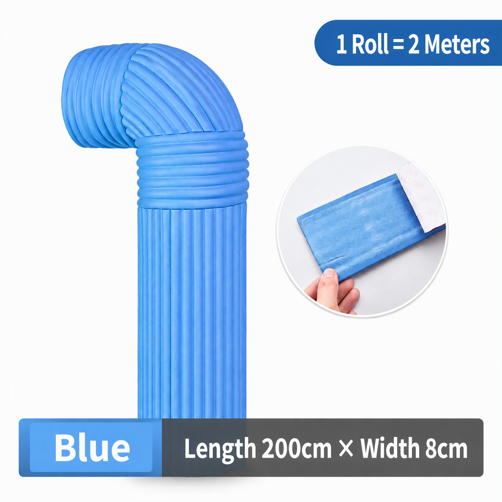 Self-Adhesive Insulation Pipe, Protects Water Pipes Against Freezing Outdoors