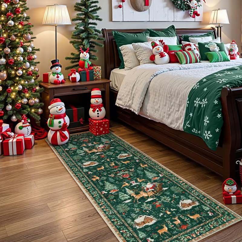 Soft Non-Slip Christmas Mat for Home