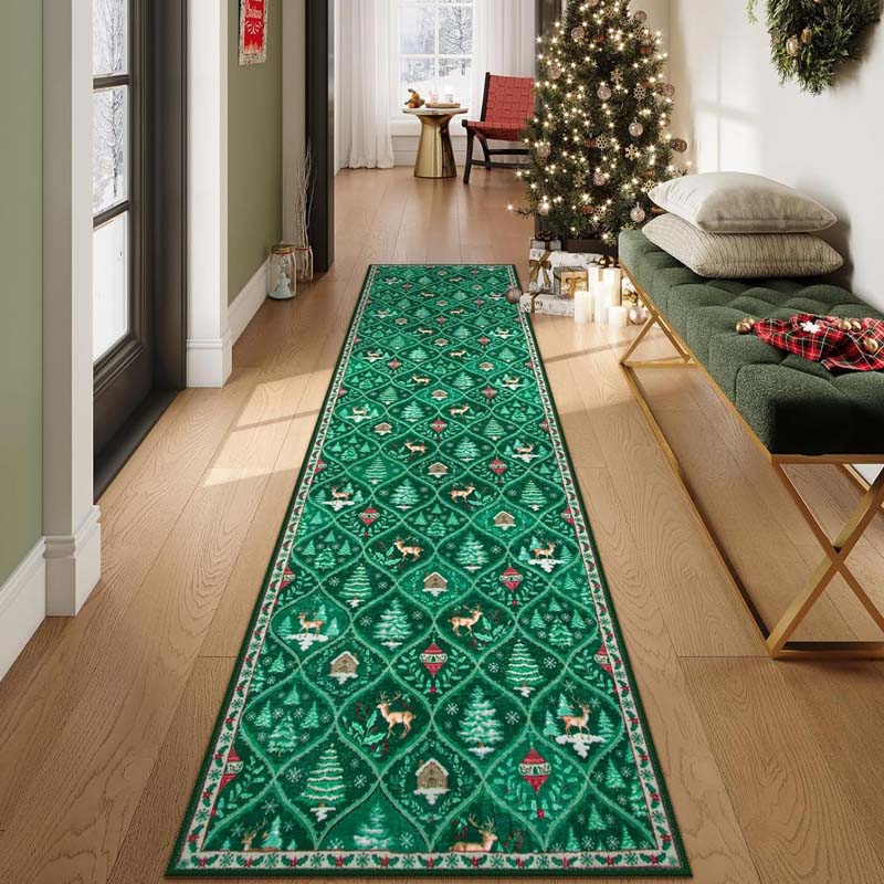 Soft Non-Slip Christmas Mat for Home