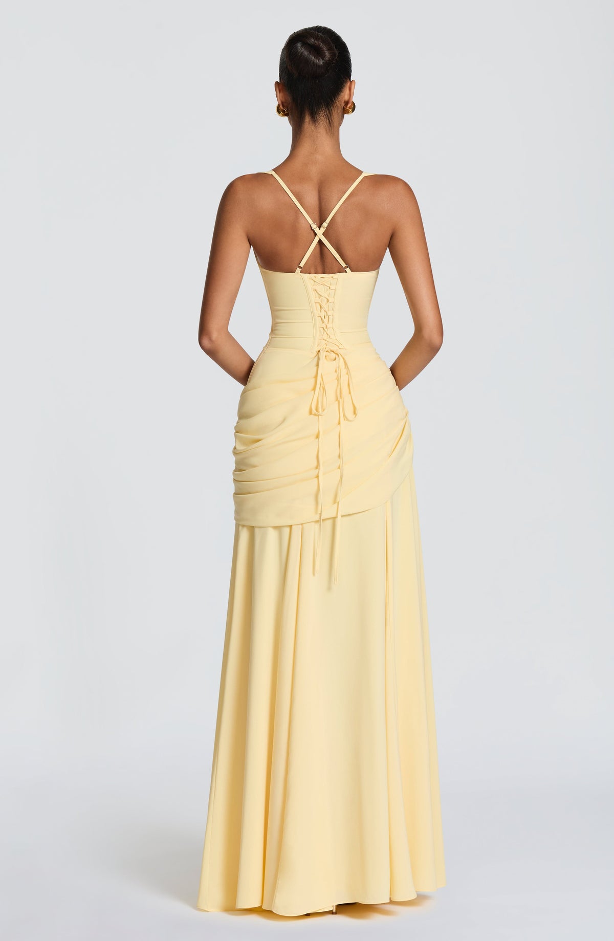 Elegant Maxi Dress With Draping