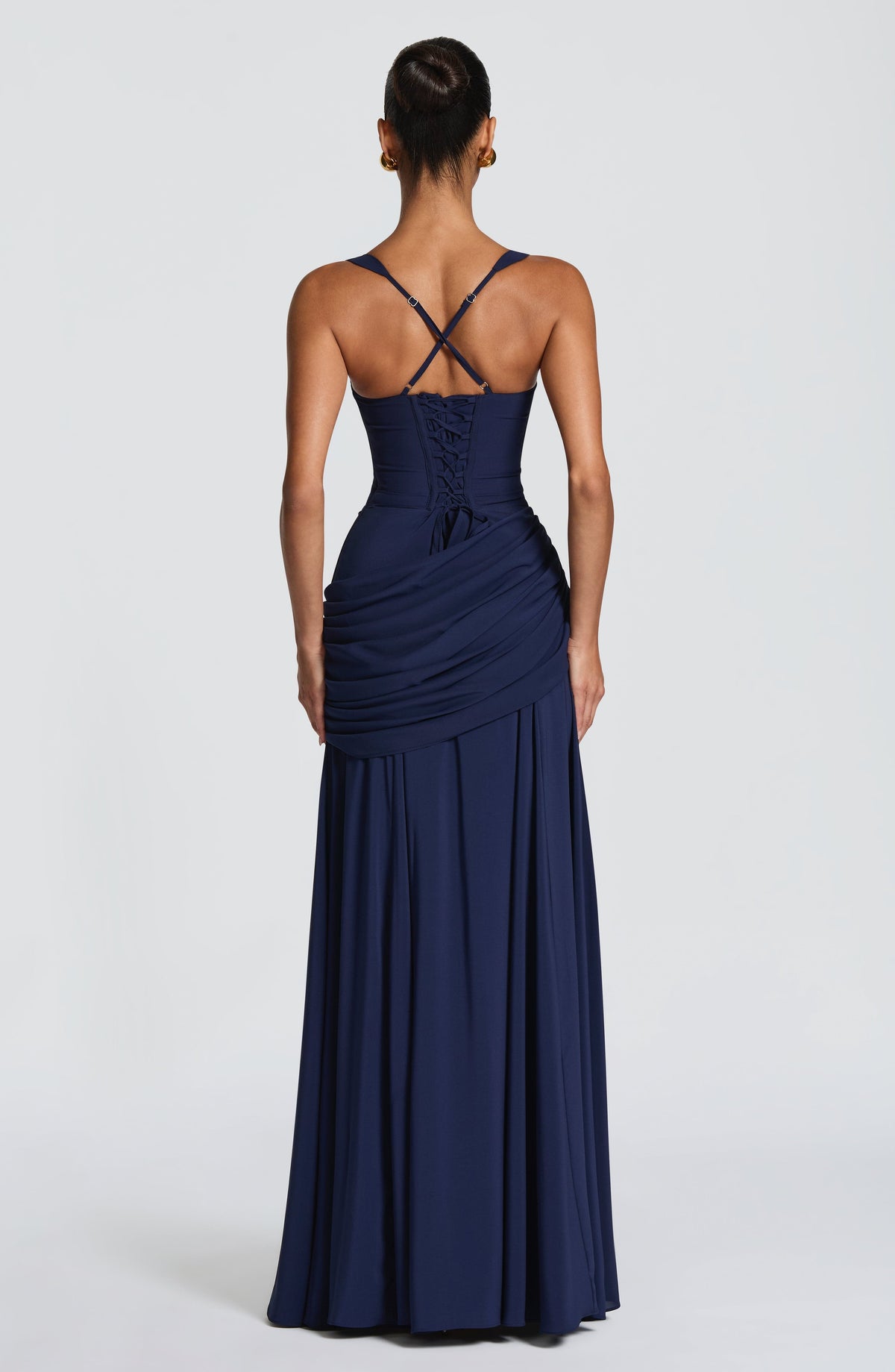 Elegant Maxi Dress With Draping