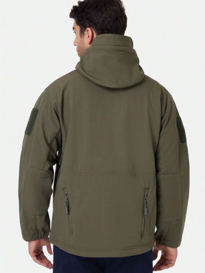Waterproof, Windproof Outdoor Set: Jacket and Trousers with Fleece Lining